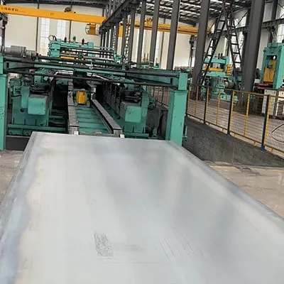 No. 2 Triple-Leveling Edge-Trimming Flying Shear Cut-to-Length Line
