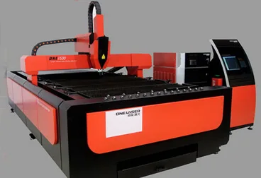 Laser cutting machine.